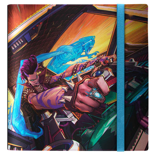 MAGIC THE GATHERING AETHERDRIFT TXX PACKAGING COLLECTOR KEY ART 12-POCKET BINDER