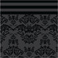 BAT DAMASK KNEE HIGH SOCKS BY FOOTCLOTHES