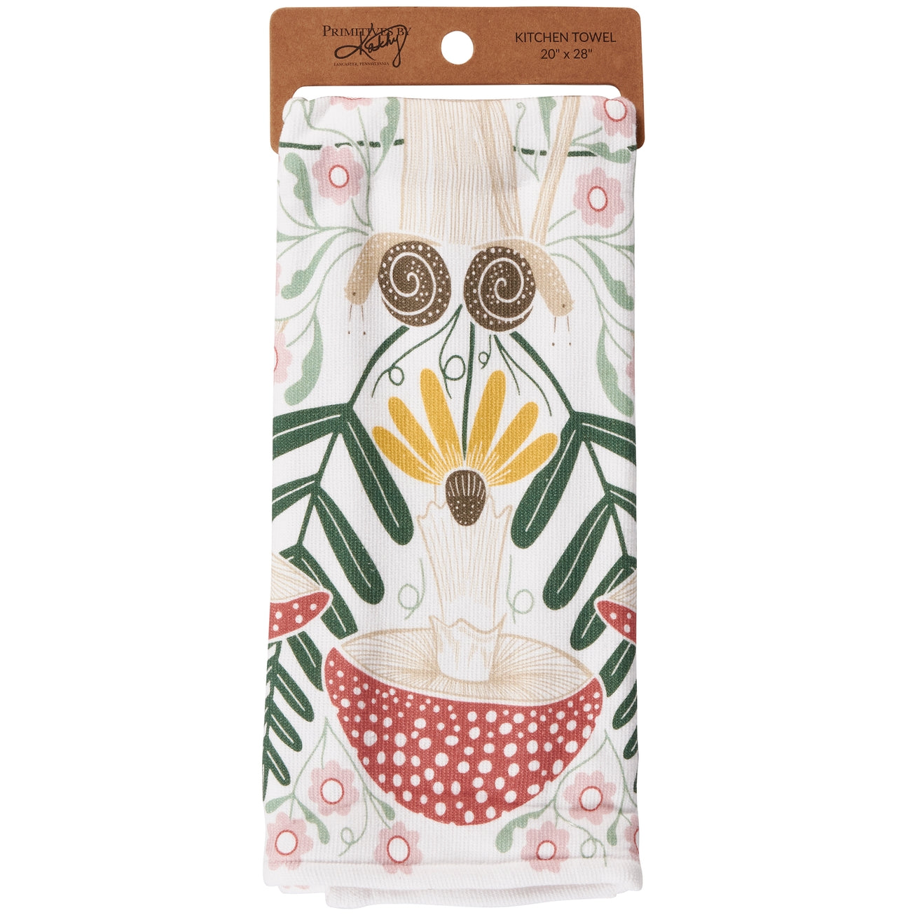 MUSHROOM ART KITCHEN TOWEL