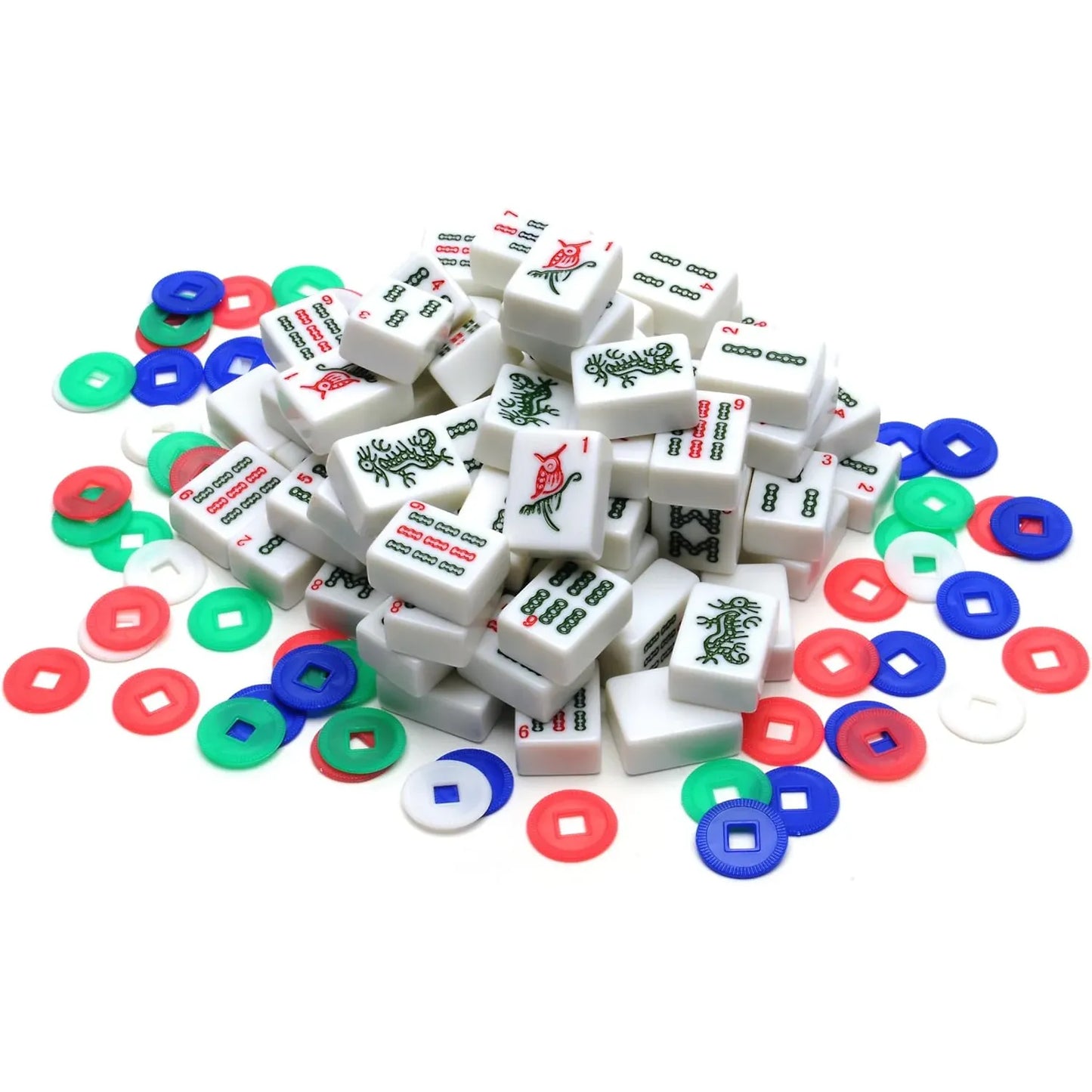 AMERICAN STYLE MAHJONG IN CANVAS CARRY CASE