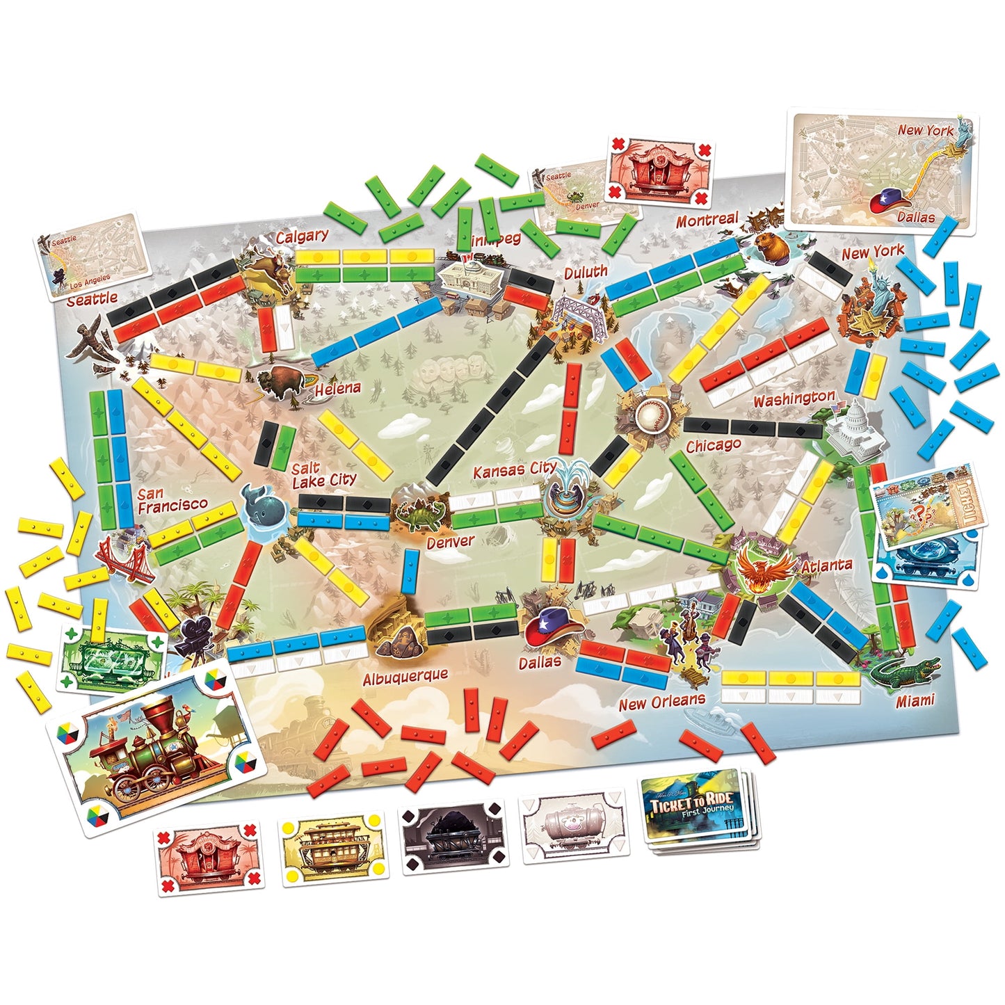 TICKET TO RIDE FIRST JOURNEY