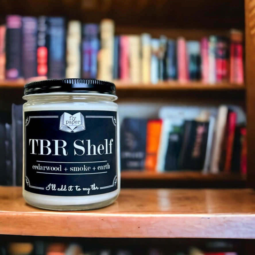 TBR SHELF JAR CANDLE