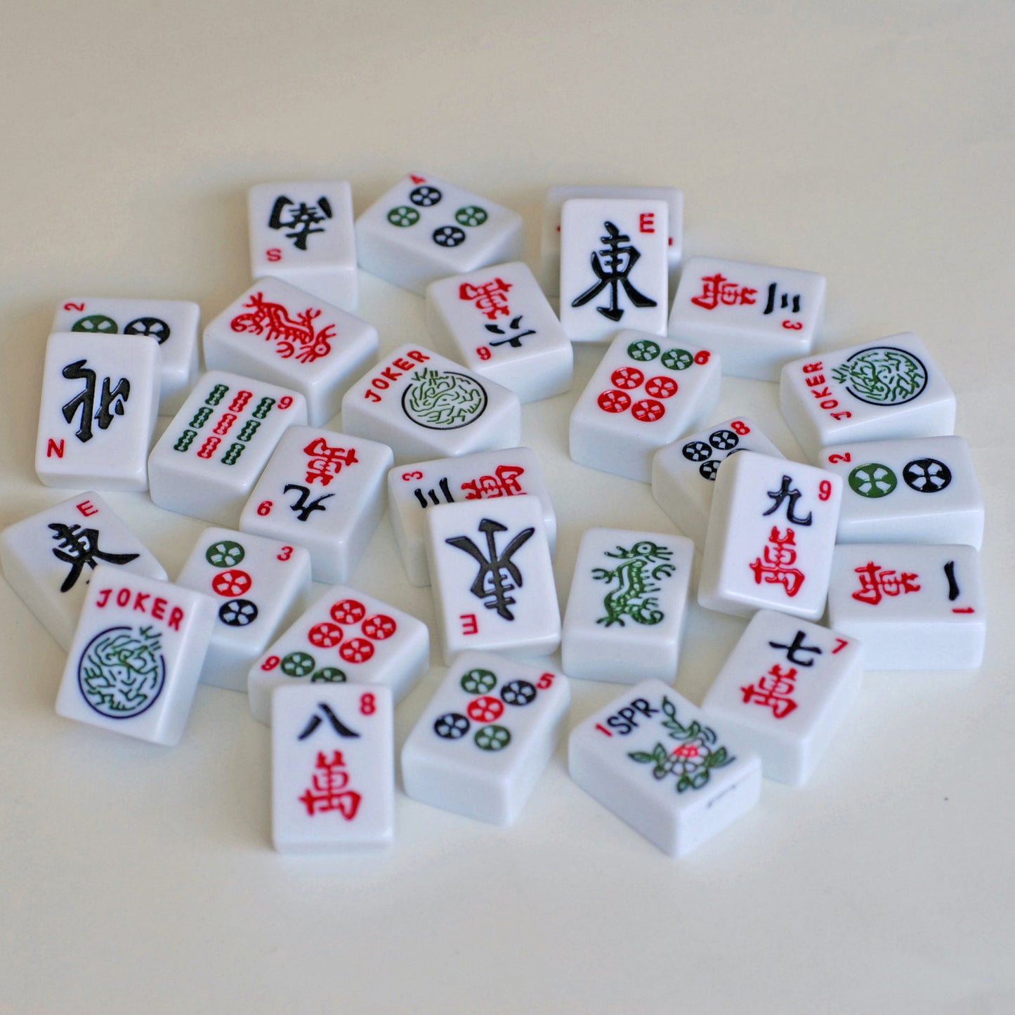 SILVER DELUXE ALUMINUM CASE AMERICAN STYLE MAHJONG