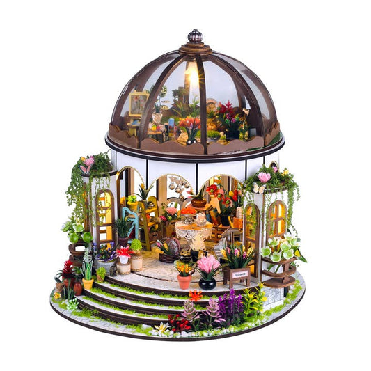 GREENHOUSE OASIS: DIY MINIATURE HOUSE KIT