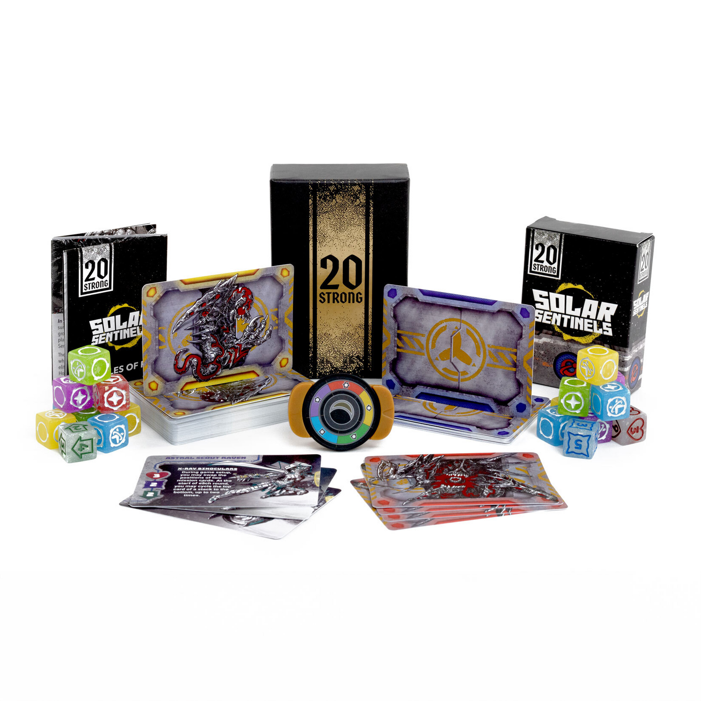 20 STRONG SOLAR SENTINELS