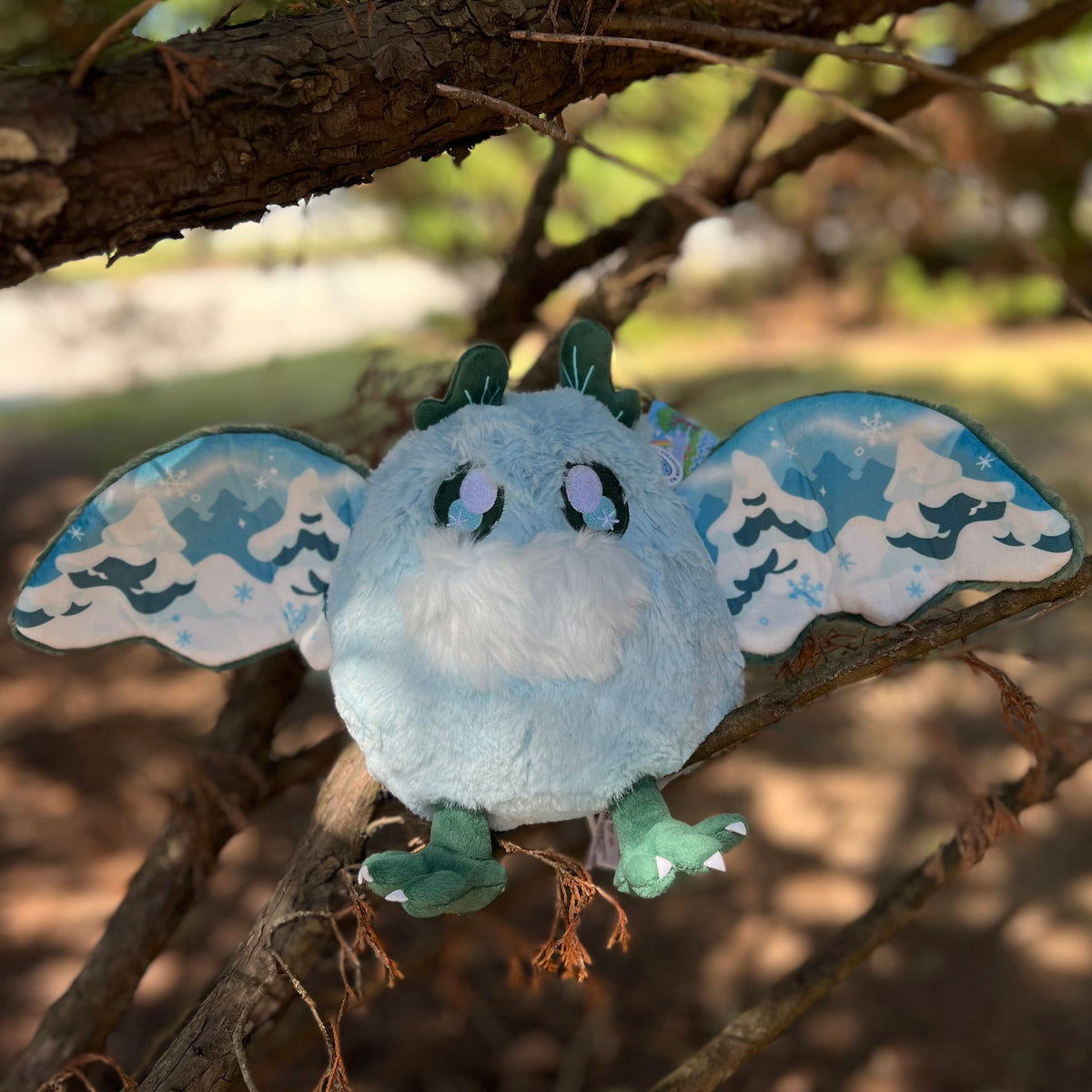 SQUISHABLE MINI WINTER FOREST BABY MOTHMAN