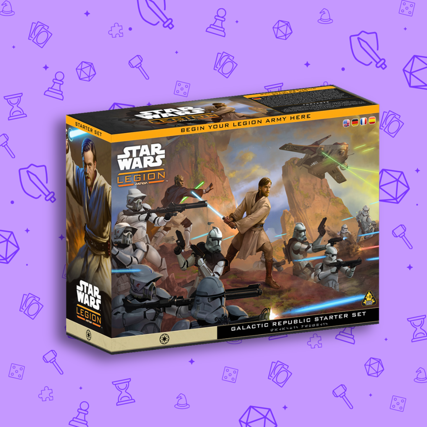 STAR WARS LEGION: GALACTIC REPUBLIC STARTER SET