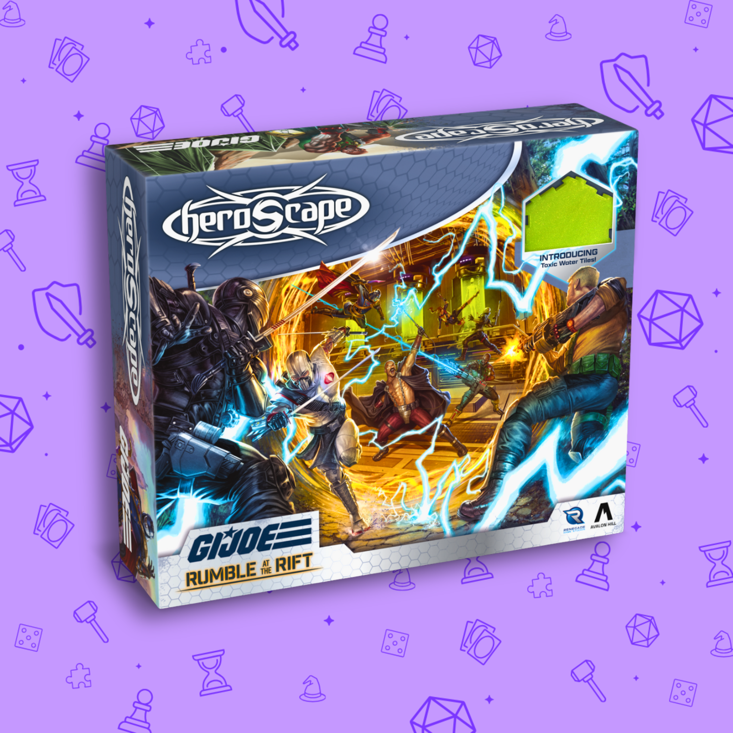 HEROSCAPE GI JOE: RUMBLE AT THE RIFT BATTLE BOX