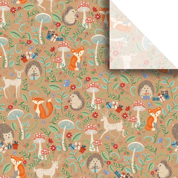 KRAFTY FOX HOLIDAY TISSUE PAPER