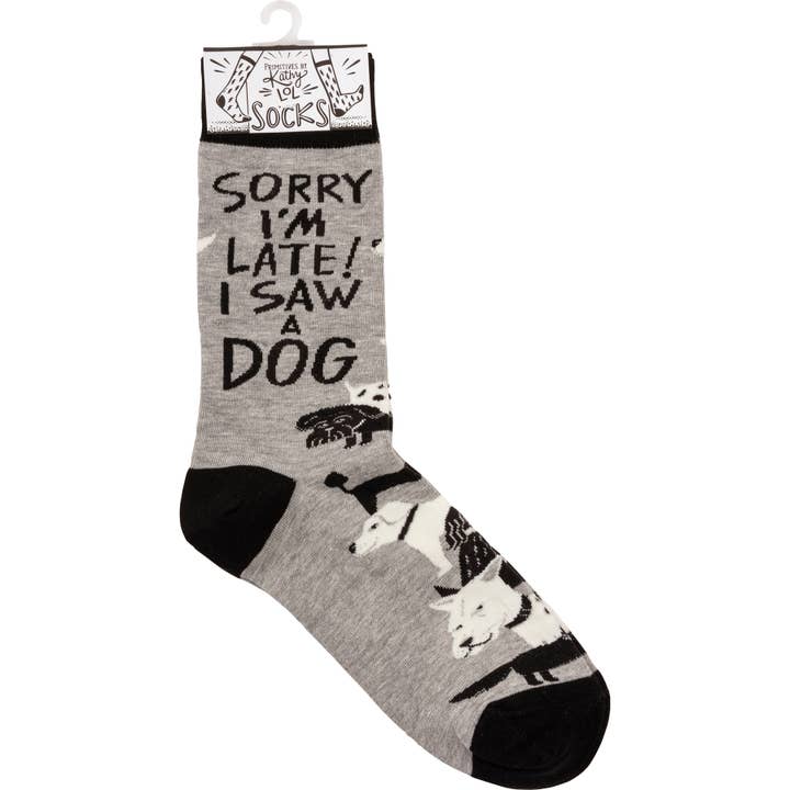 SAW A DOG SOCKS