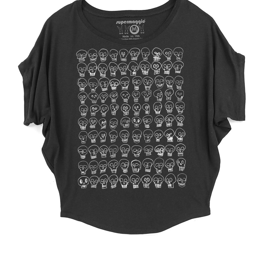 CATACOMBS ROUNDED SCOOP TEE BY SUPERMAGGIE