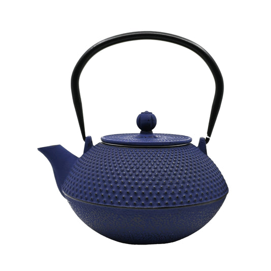 TETSUBIN TEAPOT (BLUE HOBNAIL)