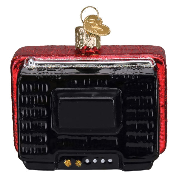 CHRISTMAS CLASSIC GLASS HOLIDAY ORNAMENT
