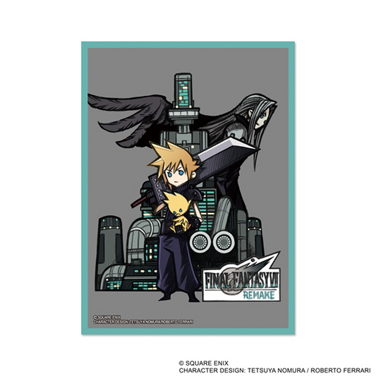 FINAL FANTASY CARD SLEEVES (100) CLOUD/SEPHIROTH