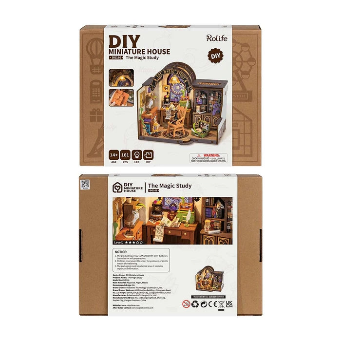 MAGIC STUDY 3-D WOODEN MINIATURE KIT