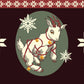 YULE GOAT CREW SOCKS BY FOOTCLOTHES