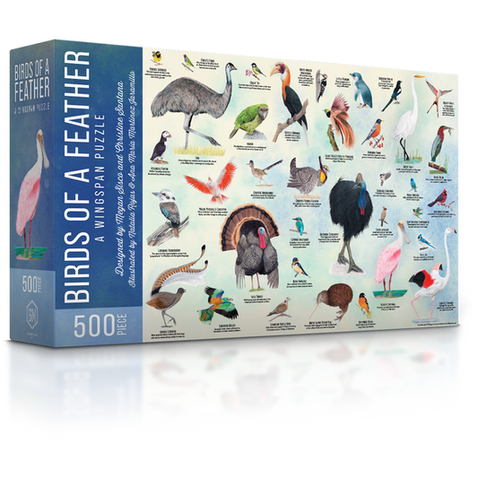 BIRDS OF A FEATHER 500PC PUZZLE