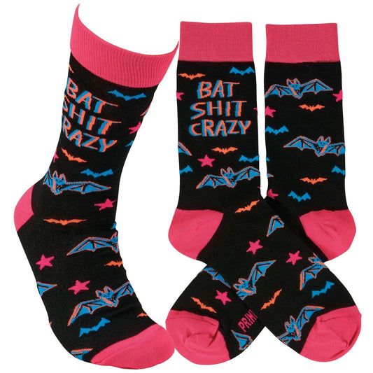 BAT SH*T CRAZY SOCKS