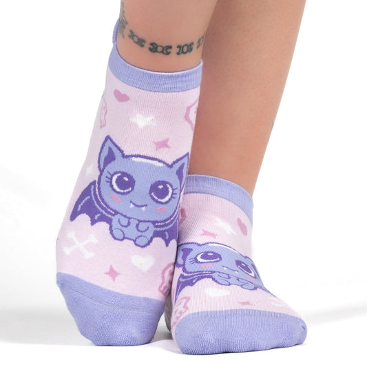 WIDDLE BAT GUY ANKLE SOCKS BY FOOTCLOTHES