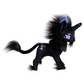 GOATICORN BLACK UNICORN PLUSH