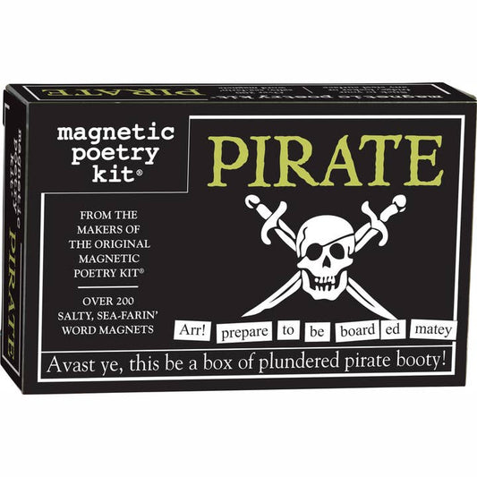 PIRATE MAGNETIC POETRY KIT
