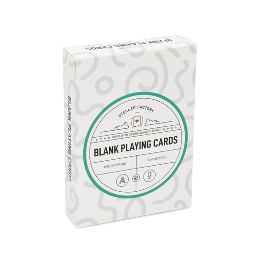 BLANK PLAYING CARDS