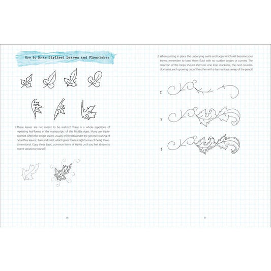 ILLUMINATED LETTERS SKETCHBOOK
