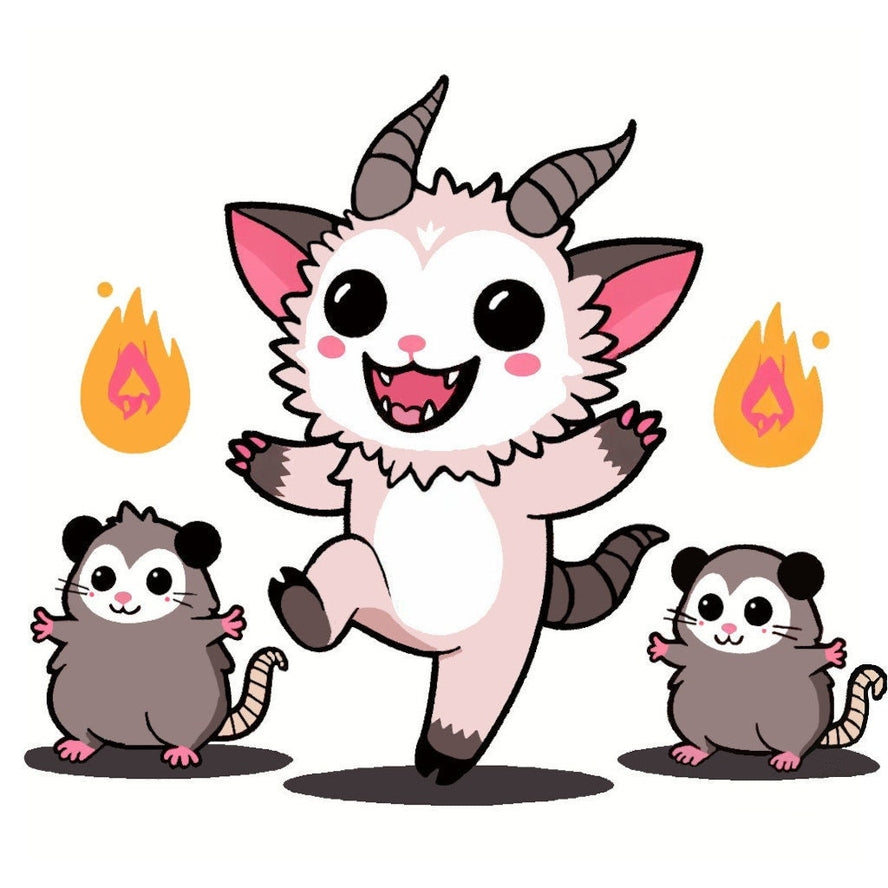 SUMMONING FOREST FRIENDS STICKER