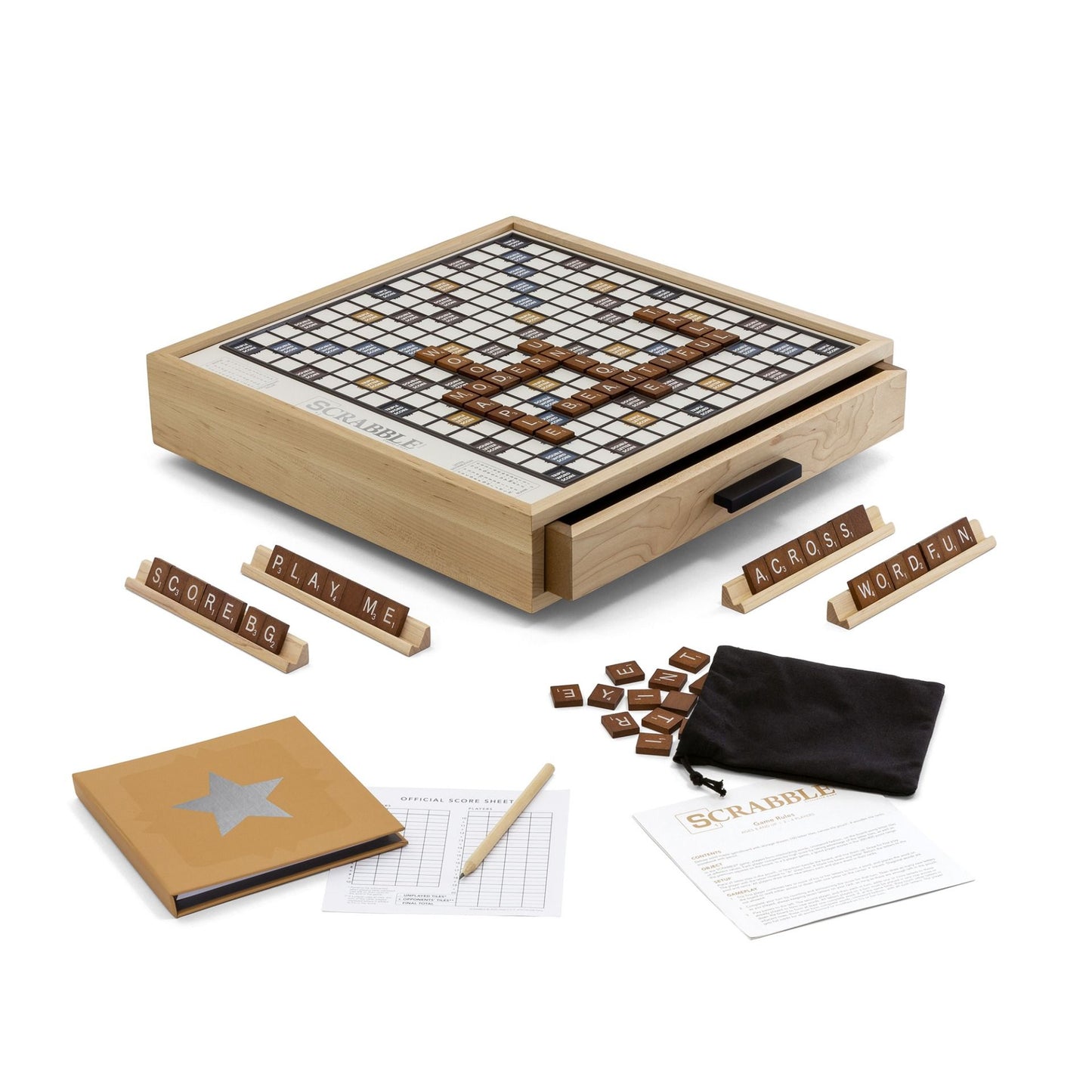 SCRABBLE MAPLE LUXE EDITION
