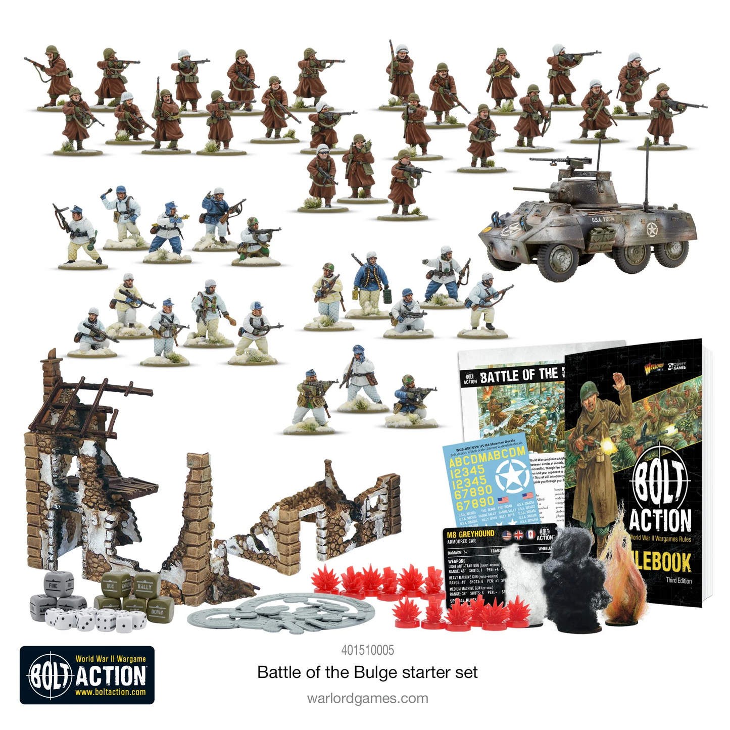 BOLT ACTION BATTLE OF THE BULGE STARTER SET