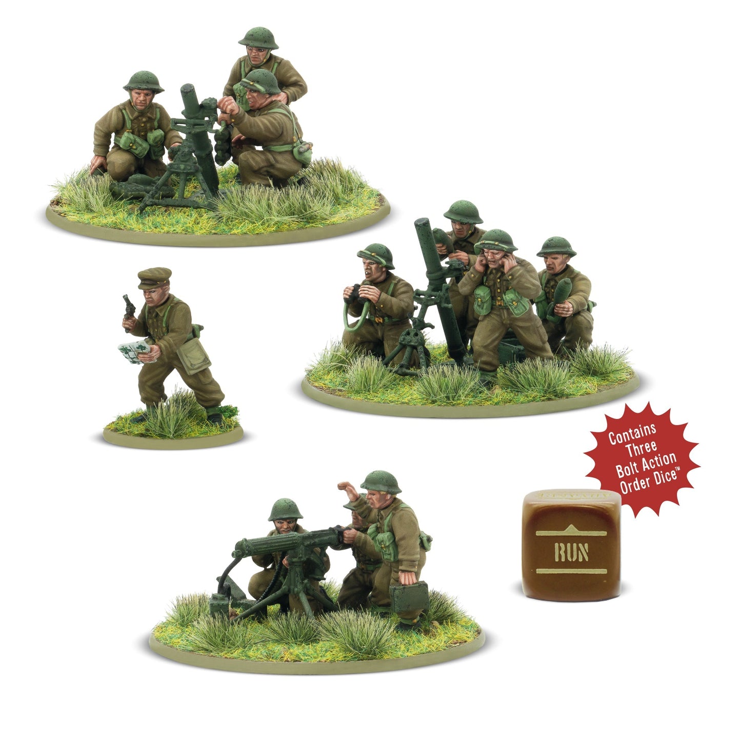 BOLT ACTION BRITISH HEAVY WEAPONS PLATOON