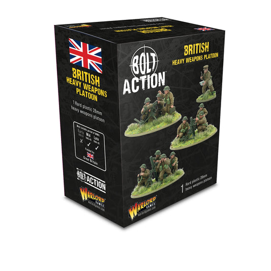 BOLT ACTION BRITISH HEAVY WEAPONS PLATOON