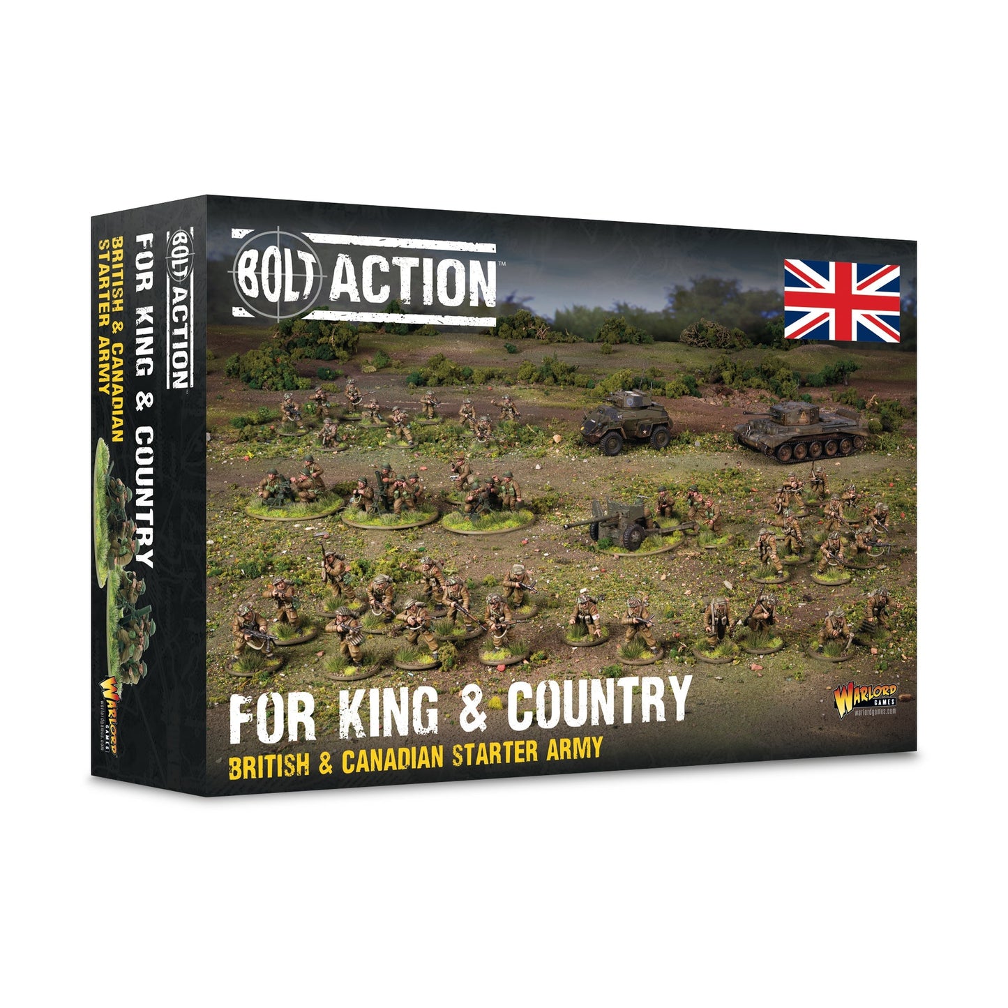 BOLT ACTION FOR KING & COUNTRY BRITISH & CANADIAN STARTER ARMY