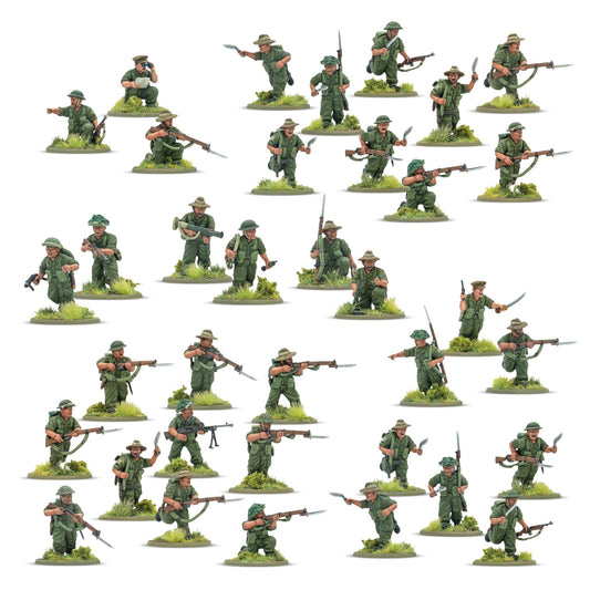 BOLT ACTION GURKHA INFANTRY PLATOON