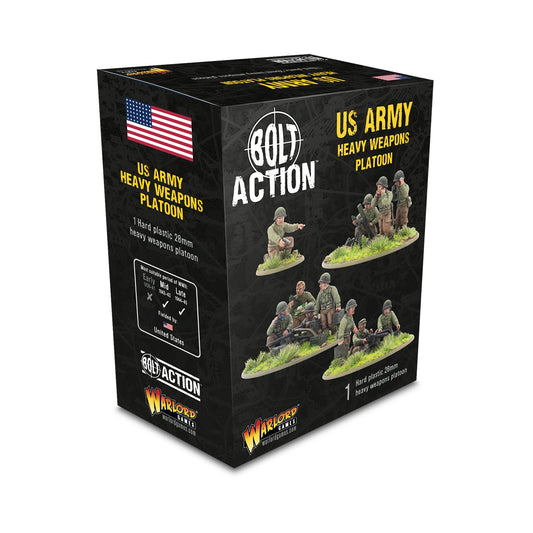 BOLT ACTION US ARMY HEAVY WEAPONS PLATOON