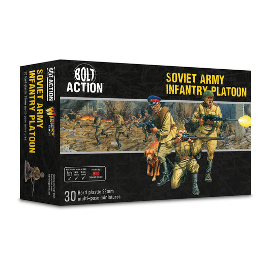 BOLT ACTION SOVIET ARMY INFANTRY PLATOON