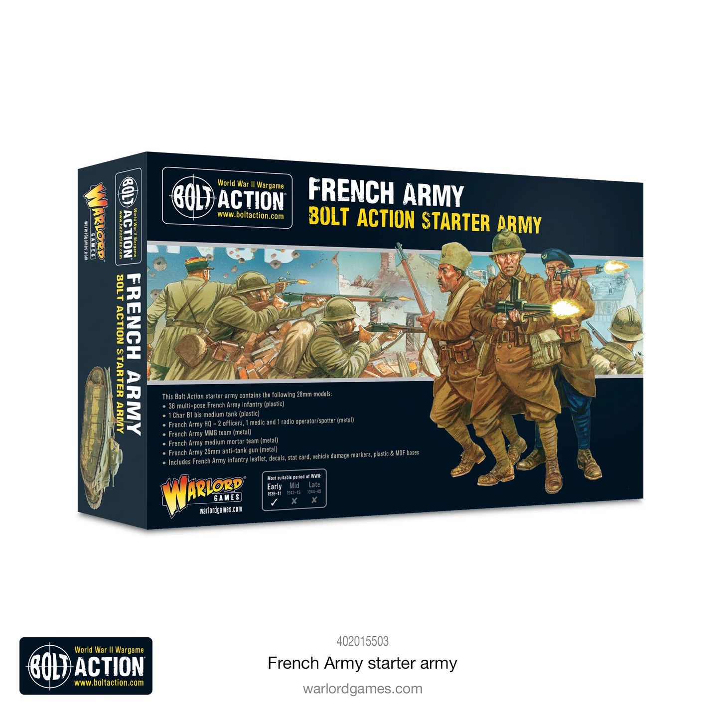 BOLT ACTION: FRENCH ARMY STARTER SET