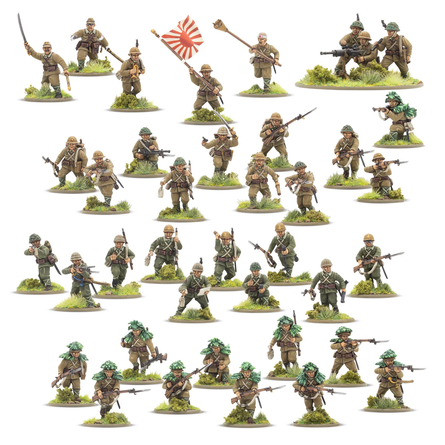 BOLT ACTION JAPANESE ARMY INFANTRY PLATOON