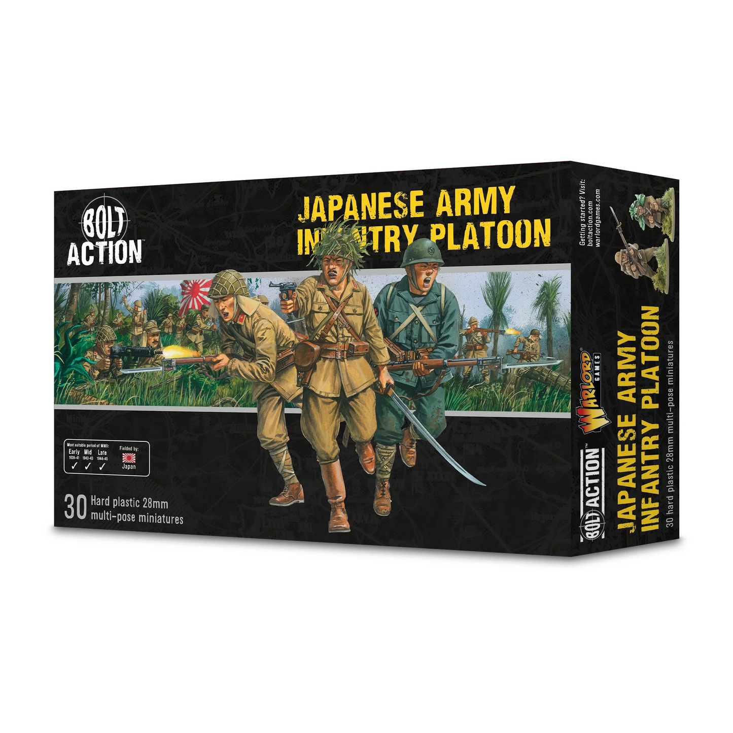 BOLT ACTION JAPANESE ARMY INFANTRY PLATOON