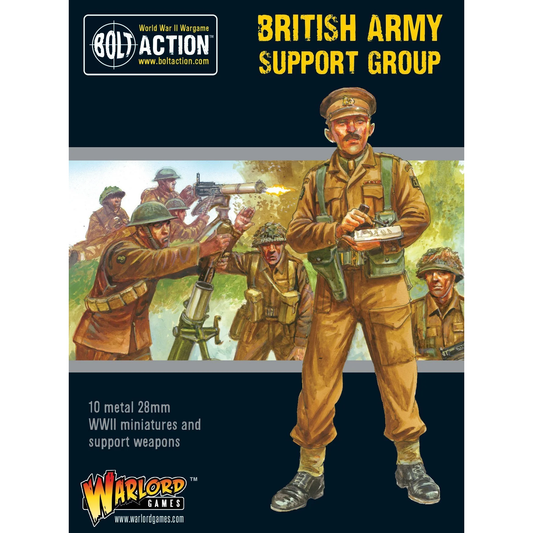 BOLT ACTION BRITISH ARMY SUPPORT GROUP