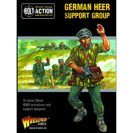 BOLT ACTION GERMAN HEER SUPPORT GROUP