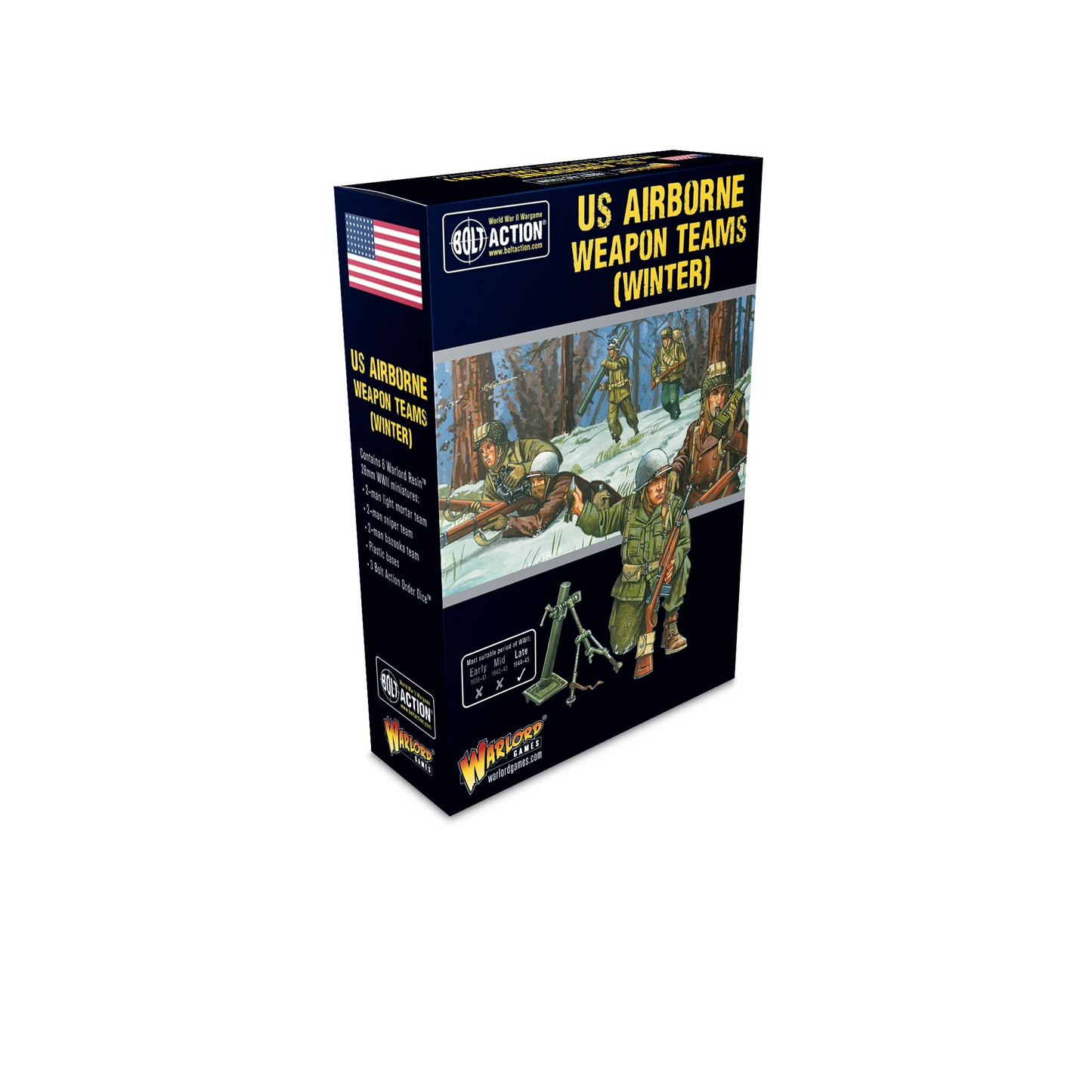 BOLT ACTION US AIRBORNE WINTER WEAPONS TEAM
