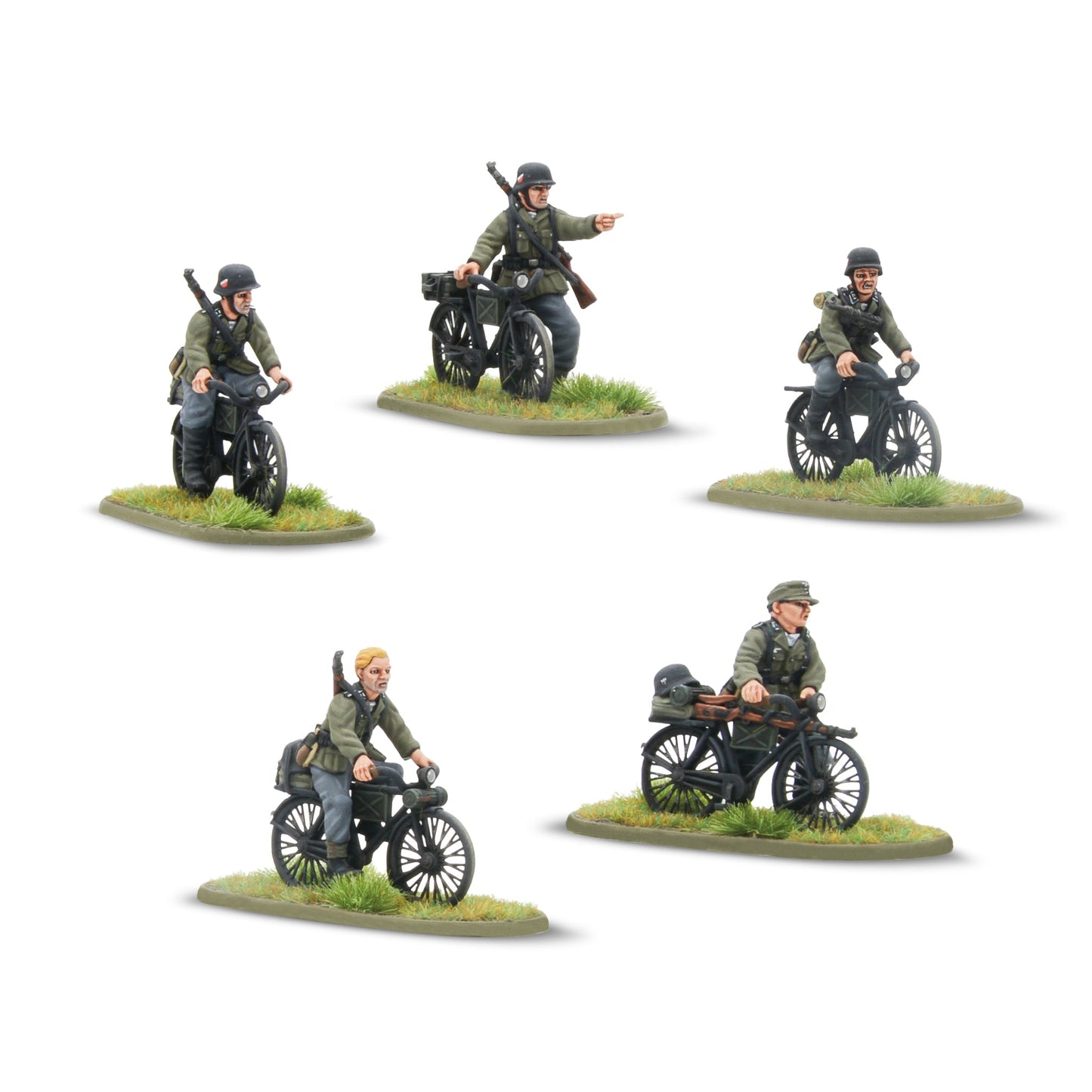 BOLT ACTION EARLY WAR GERMAN INFANTRY ON BICYCLES