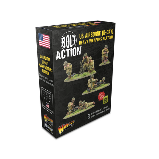 BOLT ACTION: US AIRBORNE D-DAY HEAVY WEAPONS PLATOON