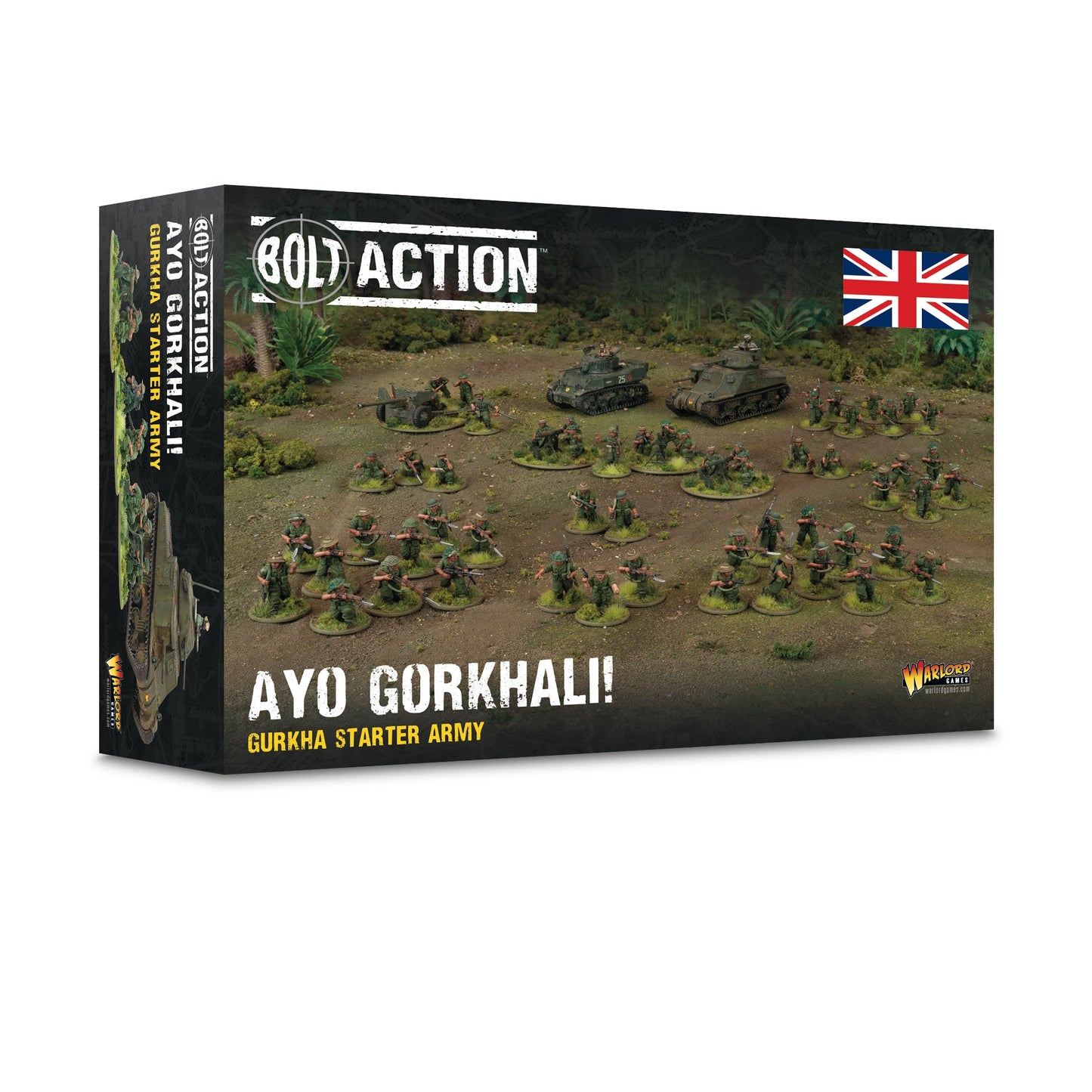 BOLT ACTION AYO GORKHALI! GURKHA STARTER ARMY