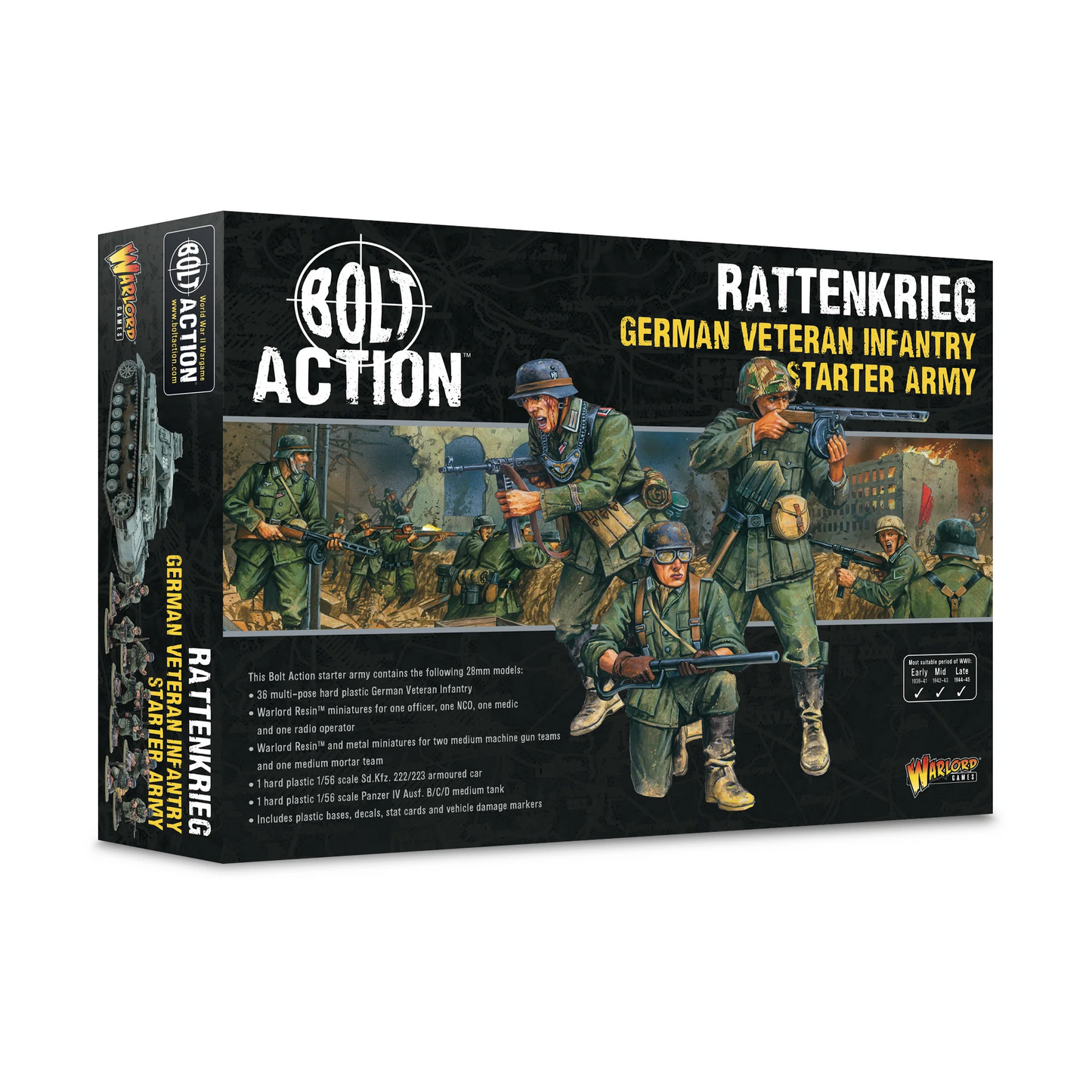 BOLT ACTION RATTENKRIEG GERMAN STARTER ARMY
