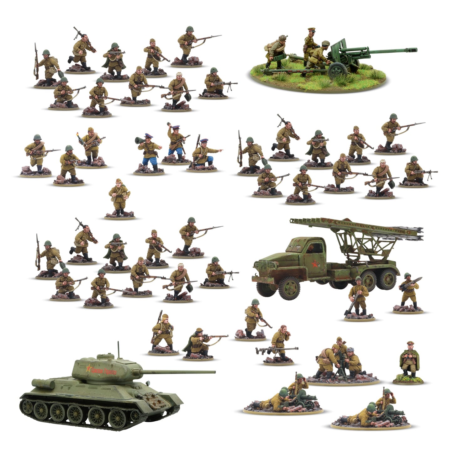 BOLT ACTION FORWARD TO BERLIN! SOVIET ARMY 1943-45 STARTER ARMY