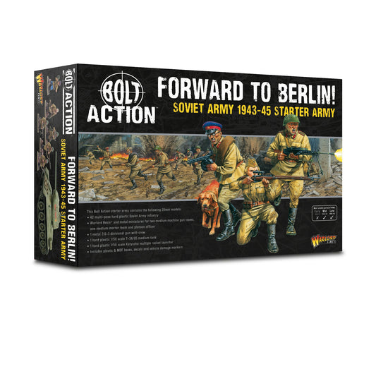 BOLT ACTION FORWARD TO BERLIN! SOVIET ARMY 1943-45 STARTER ARMY