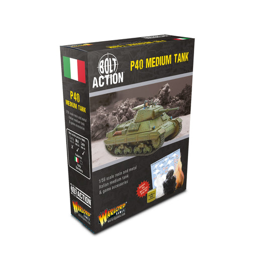 BOLT ACTION P40 MEDIUM TANK