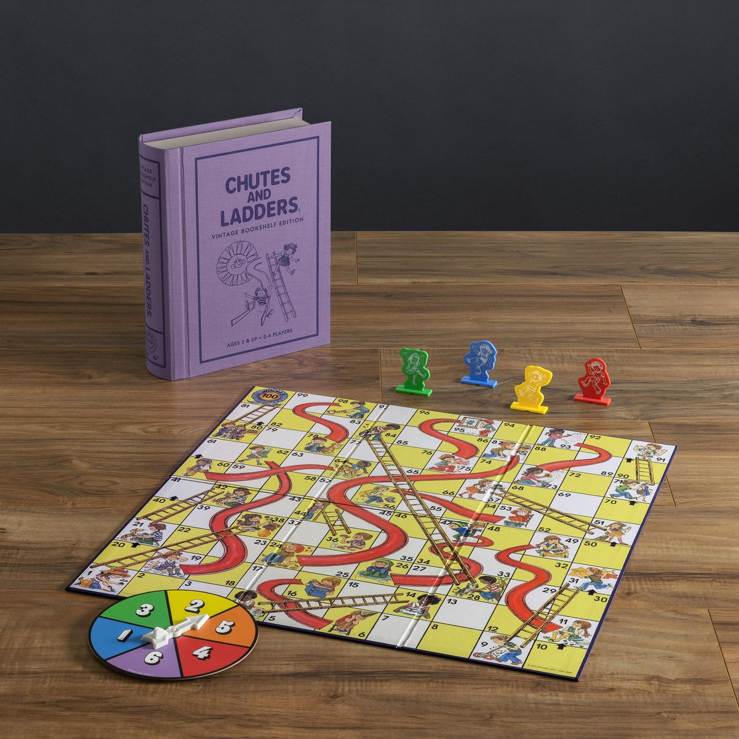 CHUTES AND LADDERS VINTAGE BOOKSHELF EDITION